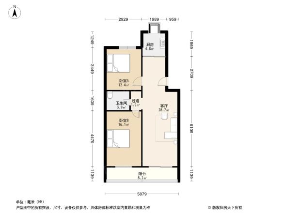 七一宿舍户型图