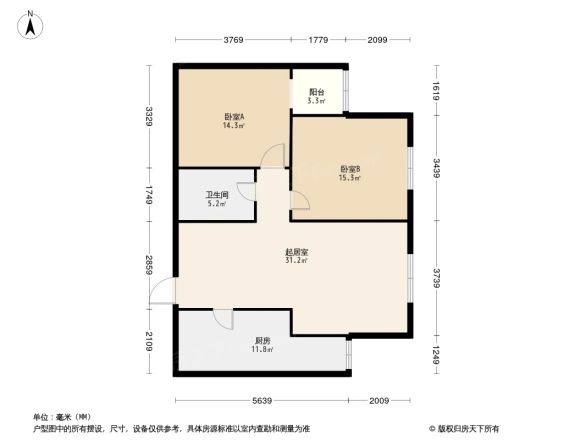 和谐雅园户型图