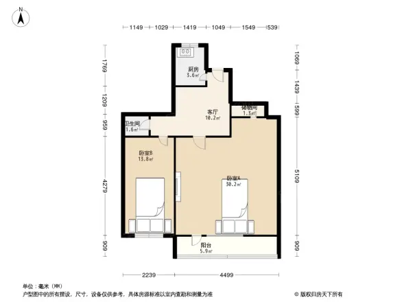 新外大街21号院户型图