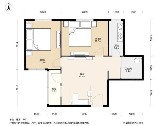 石龙北路20号院户型图