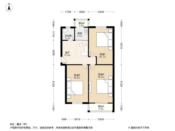 二建宿舍户型图