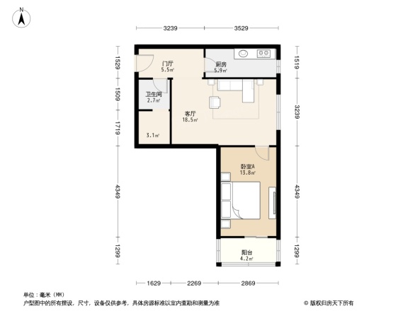 幸福西区户型图