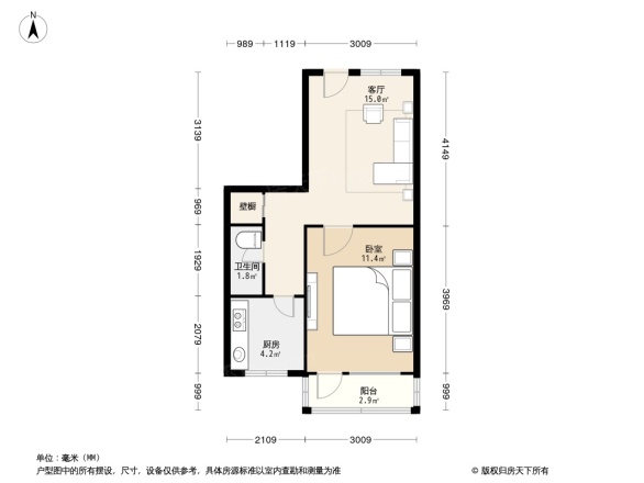 芳古园二区户型图