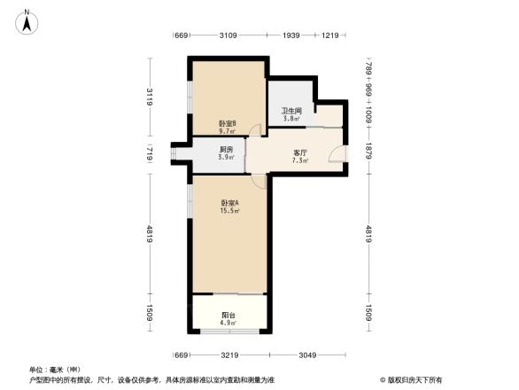 七一宿舍户型图