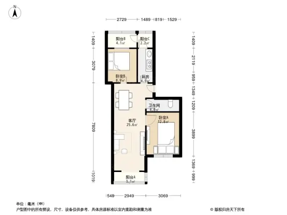晾果厂3号院户型图
