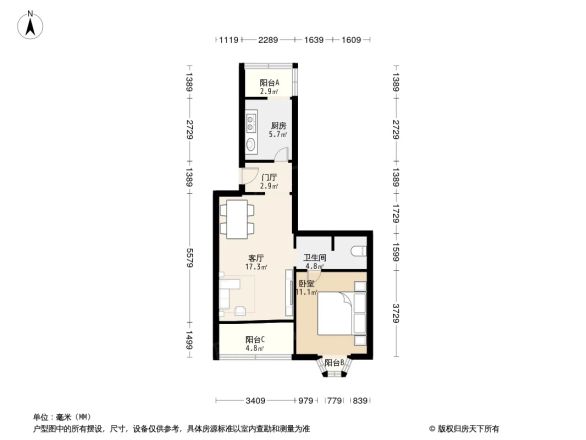 双高花园户型图