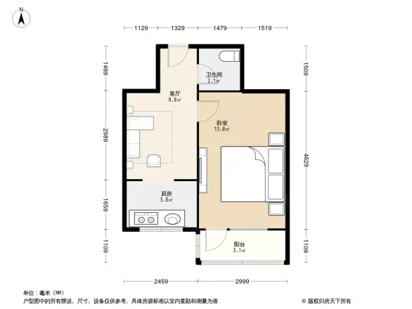 角门甲4号院户型图