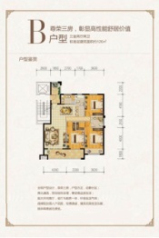 华辰·观澜府3室2厅1厨2卫建面126.00㎡