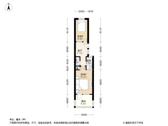 杨庄北街3号院户型图