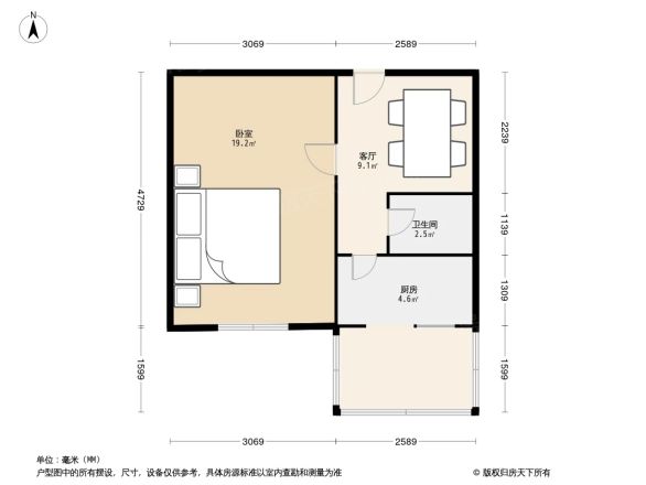 西三环北路56号院户型图
