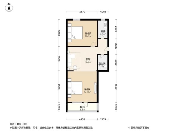 白纸坊西街6号院户型图