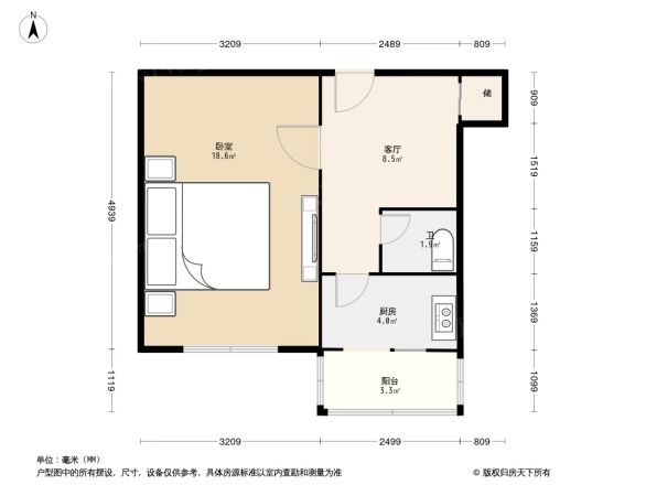 月坛北街25号户型图