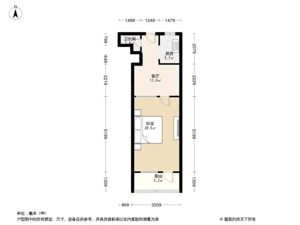 北营房西里户型图