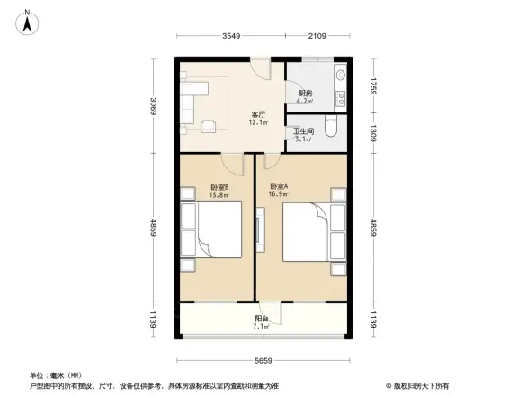 文联宿舍户型图