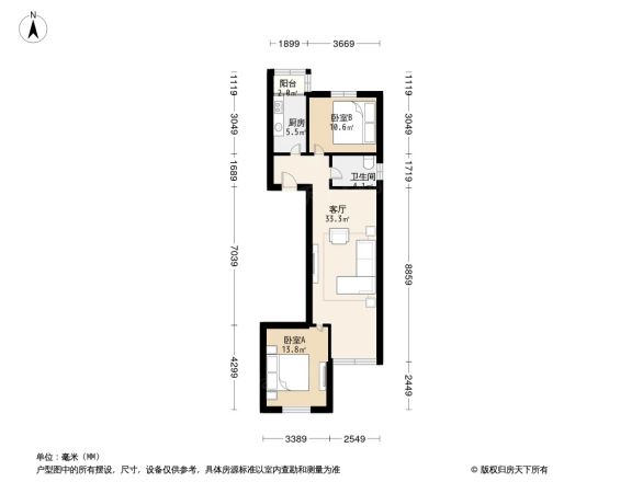 龙锦苑东四区户型图