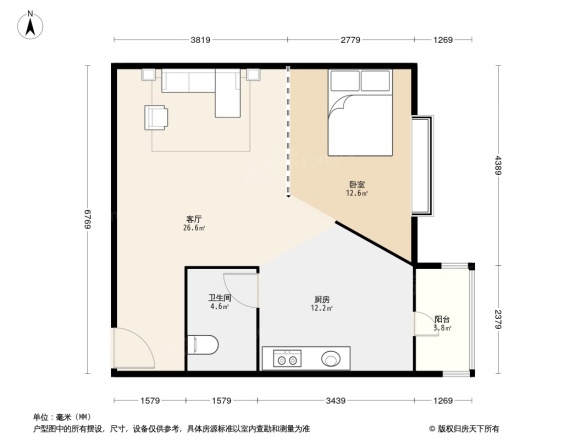 诚品建筑户型图