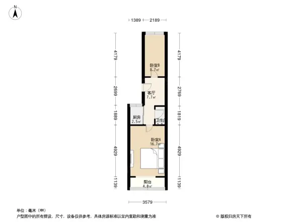 蓟门北里户型图