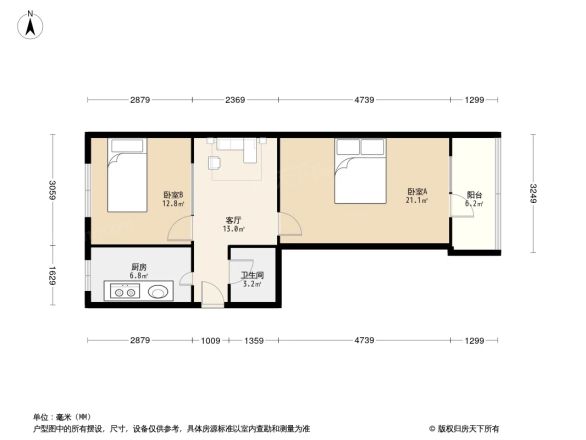 翠微路26号院户型图