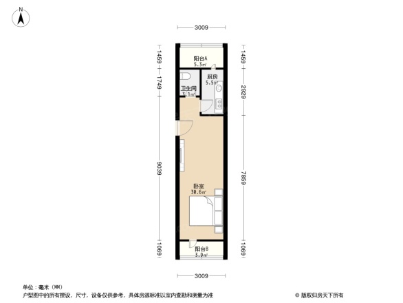 晾果厂3号院户型图