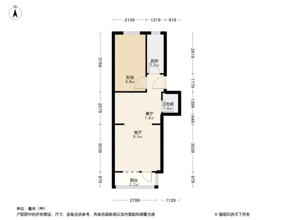 新华街一里户型图