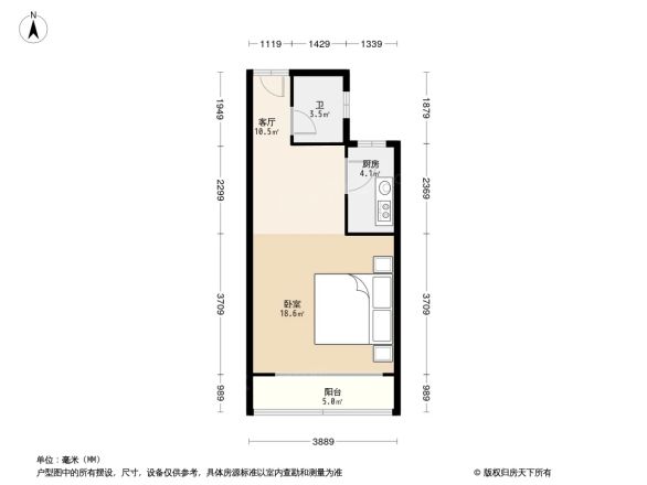 会城门小区户型图