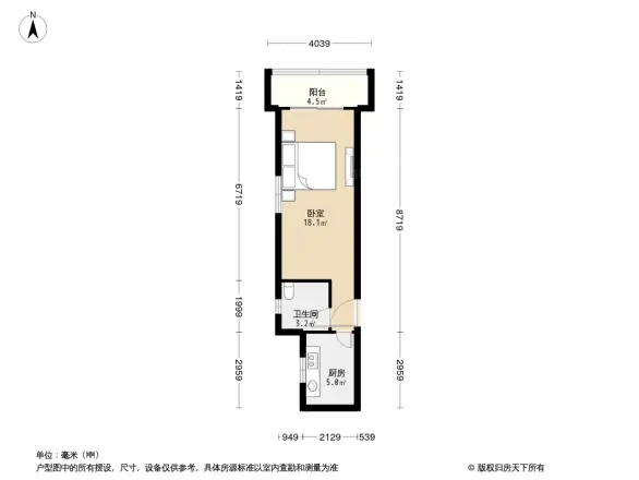 文慧园15号16公寓户型图