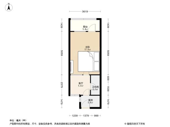 杨庄北街3号院户型图