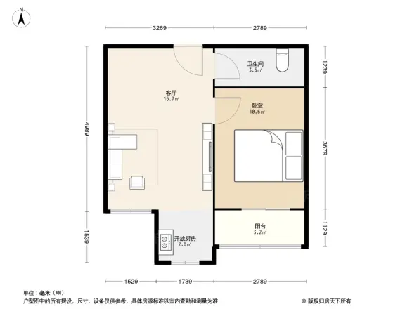 梨园东里户型图