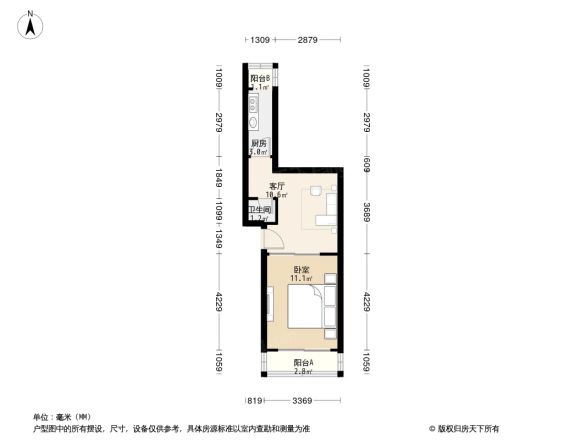 杨庄北街3号院户型图