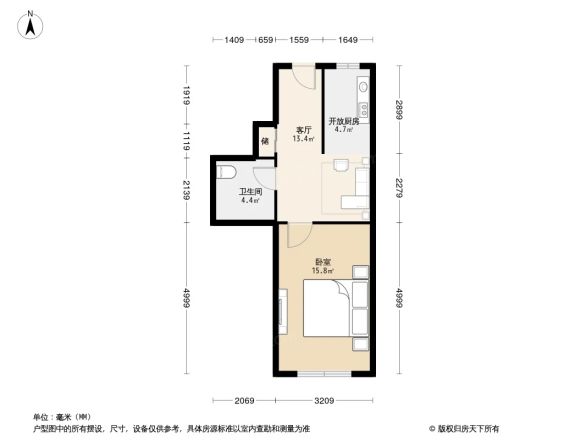 小马厂西里户型图