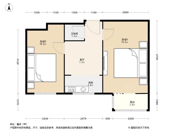 西木樨园户型图