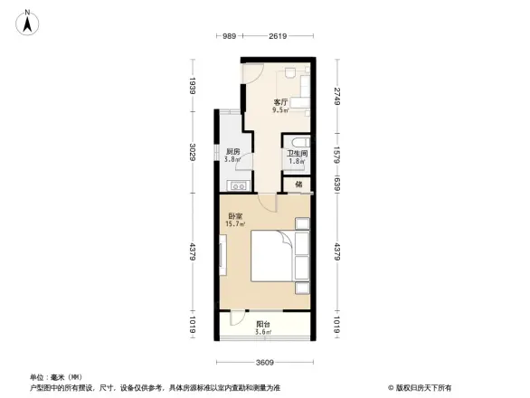 北营房西里户型图