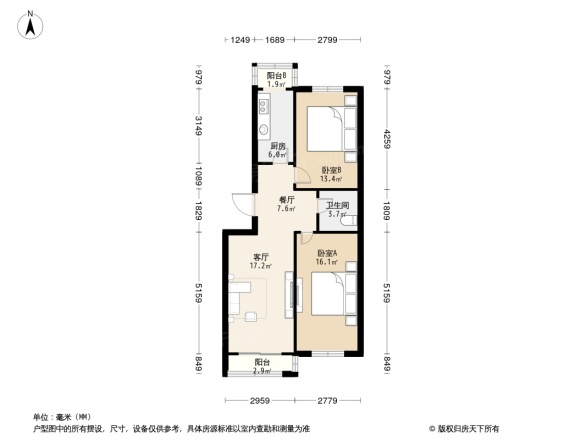 乔庄北区户型图