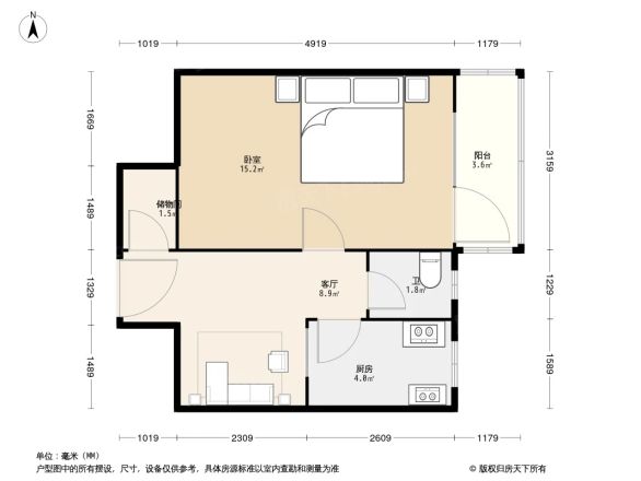 翠微路26号院户型图