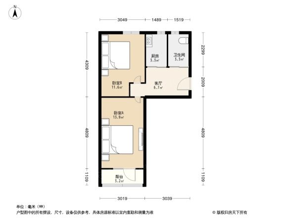 新村四里户型图