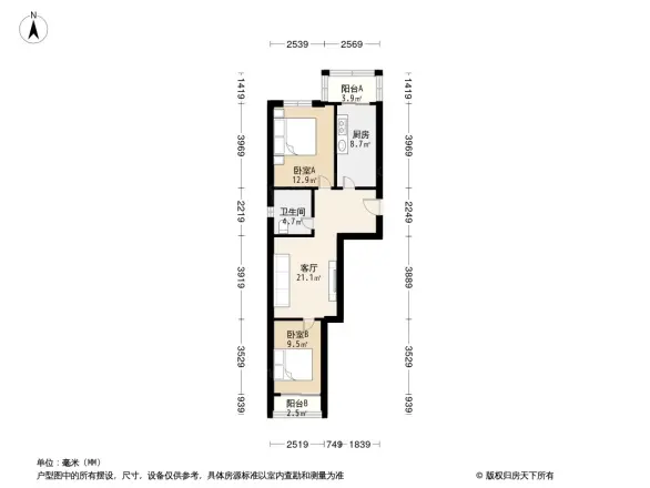 乔庄北区户型图