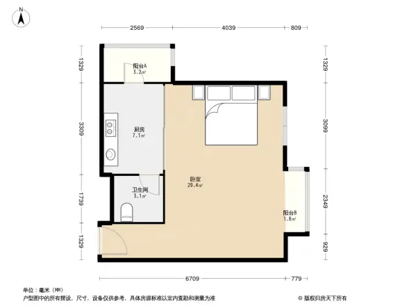 诚品建筑户型图
