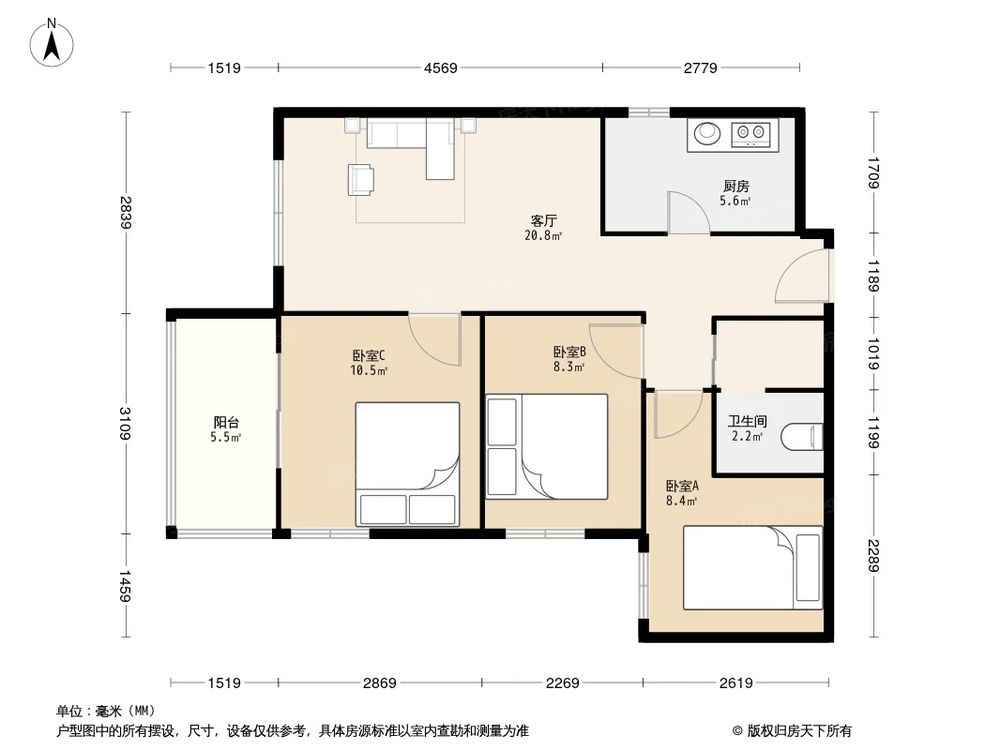 相似户型图