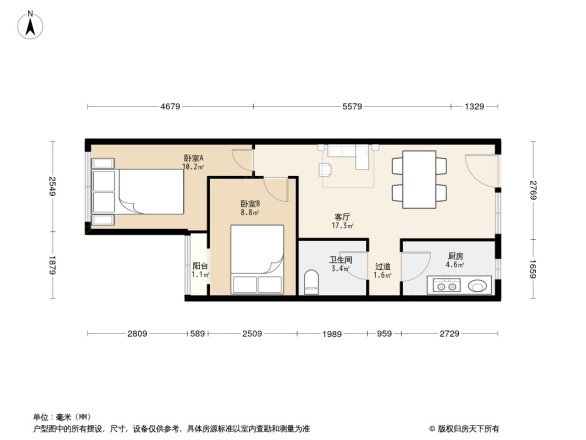 青塔南里户型图