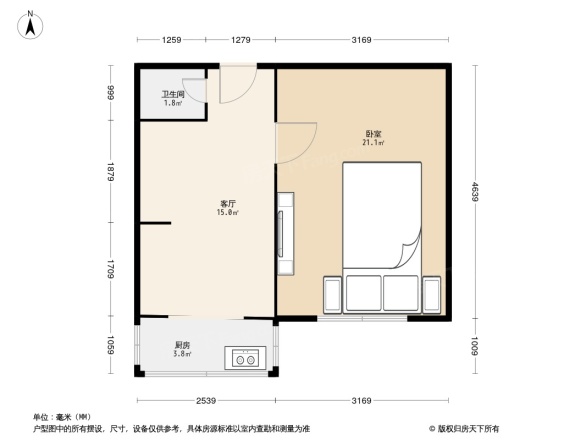 万寿路1号院户型图