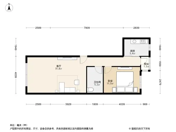 诚品建筑户型图