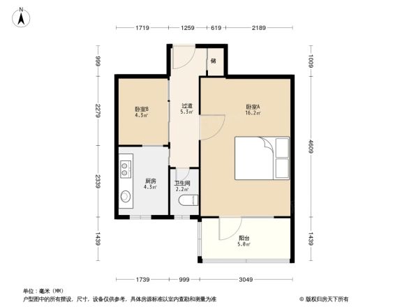 翠微路26号院户型图