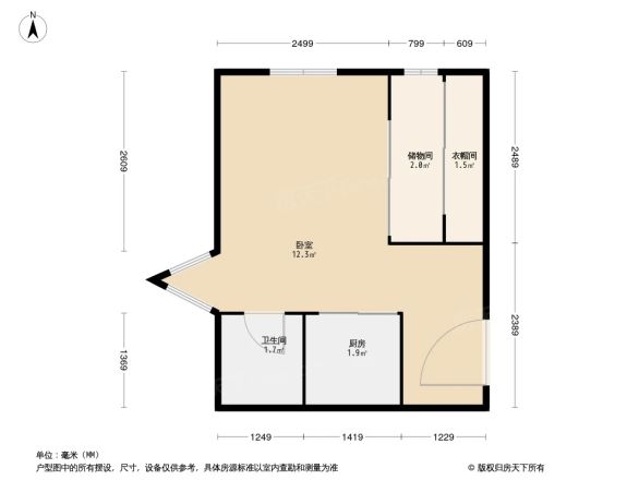 昊天嘉园户型图