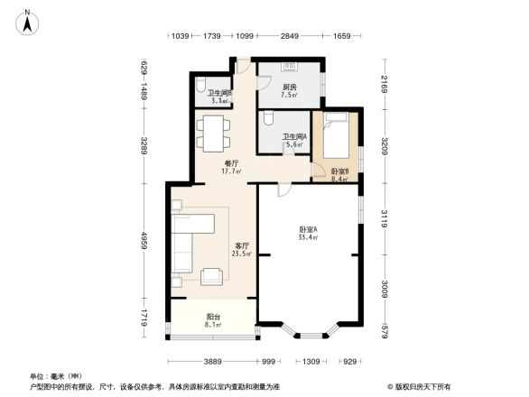 安慧里三区户型图