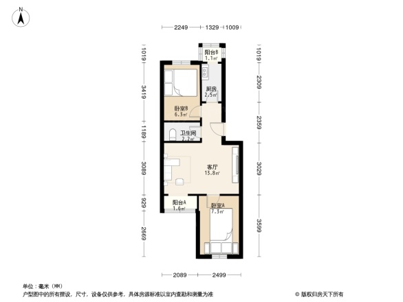 翠屏里户型图