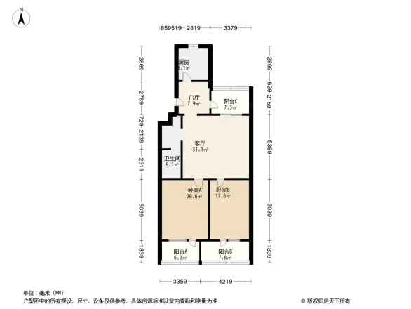 角门15号院户型图