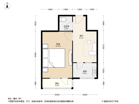 东架松户型图