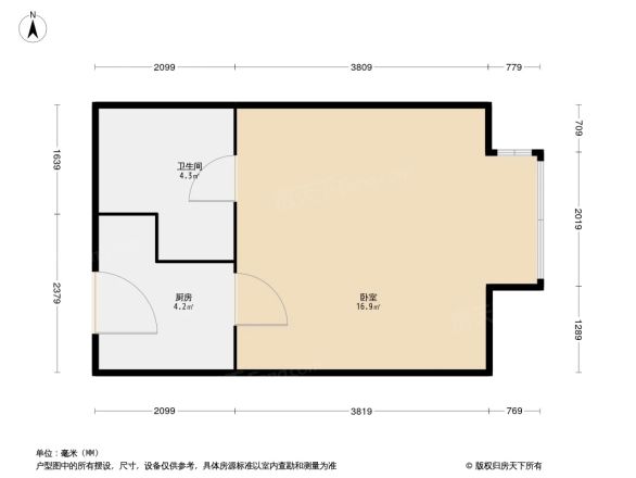 亦庄北岸户型图