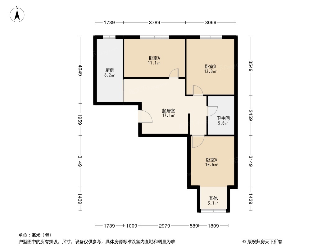 亚林西居住区户型图片