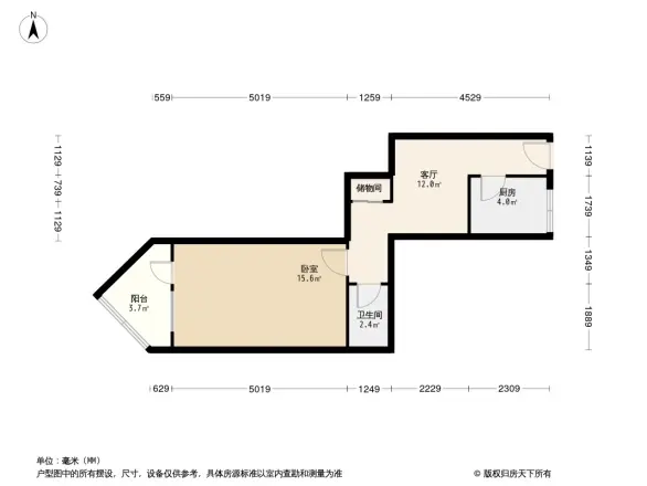 双槐里户型图